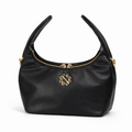 The Noir Curve Bag in Black