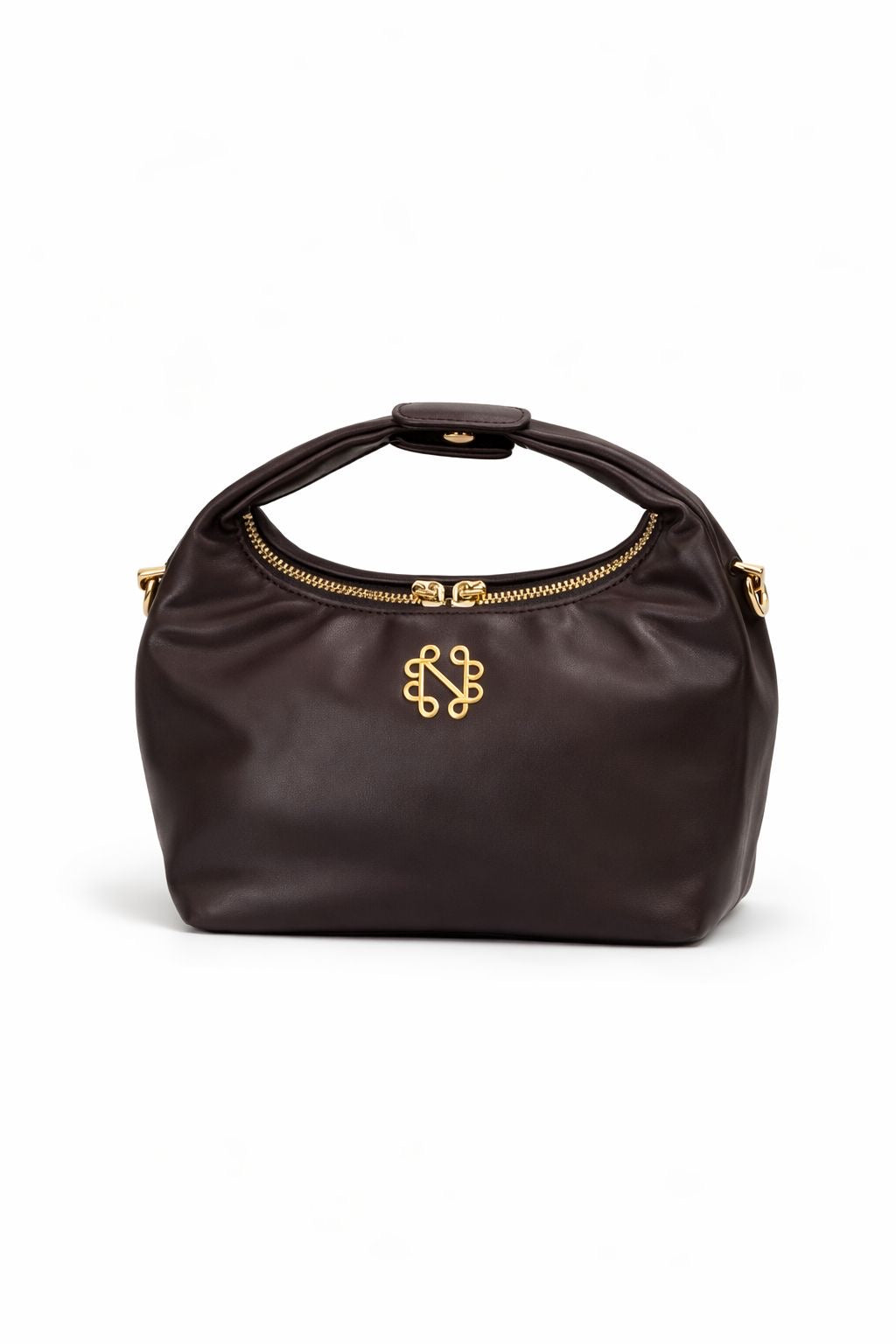 The Noir Curve Bag In Brown